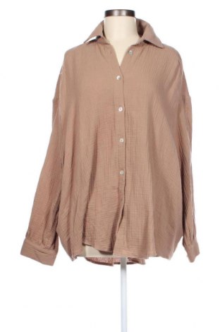 Damenbluse Review, Größe L, Farbe Beige, Preis € 16,70