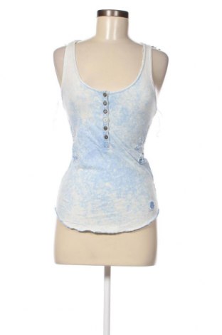 Γυναικείο αμάνικο μπλουζάκι Khujo, Μέγεθος S, Χρώμα Μπλέ, Τιμή 8,85 €