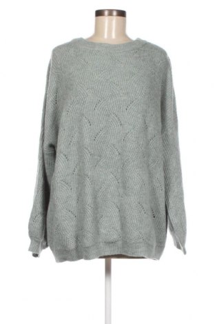 Дамски пуловер Gina, Размер L, Цвят Зелен, Цена 7,22 лв.