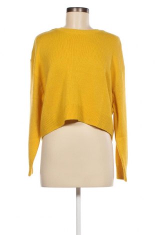 Дамски пуловер H&M Divided, Размер M, Цвят Жълт, Цена 5,70 лв.