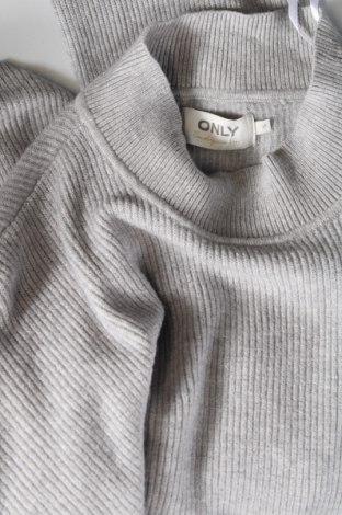 Дамски пуловер ONLY, Размер M, Цвят Сив, Цена 32,40 лв.