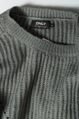Дамски пуловер ONLY, Размер XS, Цвят Зелен, Цена 7,92 лв.