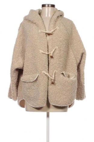 Дамско палто, Размер S, Цвят Бежов, Цена 61,60 лв.