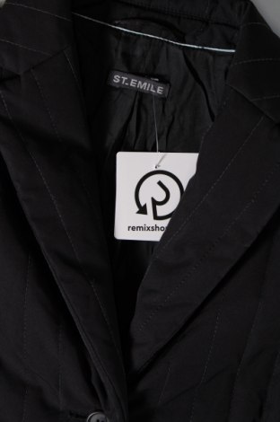 Γυναικείο μπουφάν St.Emile, Μέγεθος S, Χρώμα Μαύρο, Τιμή 72,37 €