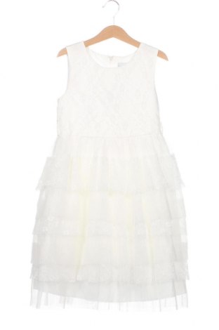 Детска рокля Happy Girls By Eisend, Размер 5-6y/ 116-122 см, Цвят Бял, Цена 59,80 лв.
