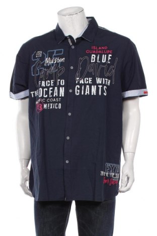 Ανδρικό πουκάμισο Camp David, Μέγεθος XXL, Χρώμα Μπλέ, Τιμή 44,46 €