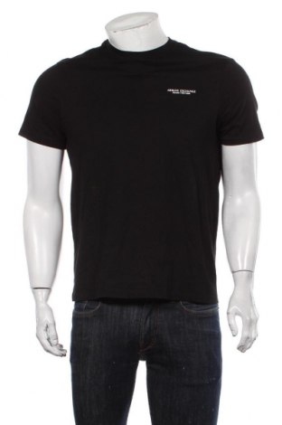 Мъжка тениска Armani Exchange, Размер M, Цвят Черен, Цена 57,75 лв.