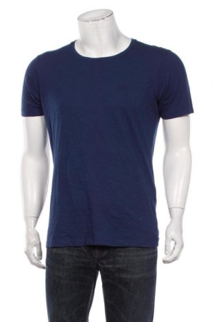 Ανδρικό t-shirt Denham, Μέγεθος M, Χρώμα Μπλέ, Τιμή 15,20 €