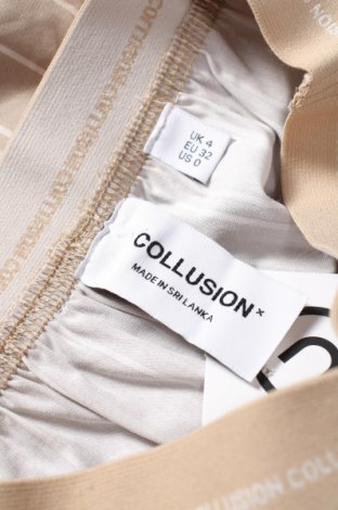 Пижама Collusion, Размер XXS, Цвят Бежов, Цена 7,20 лв.