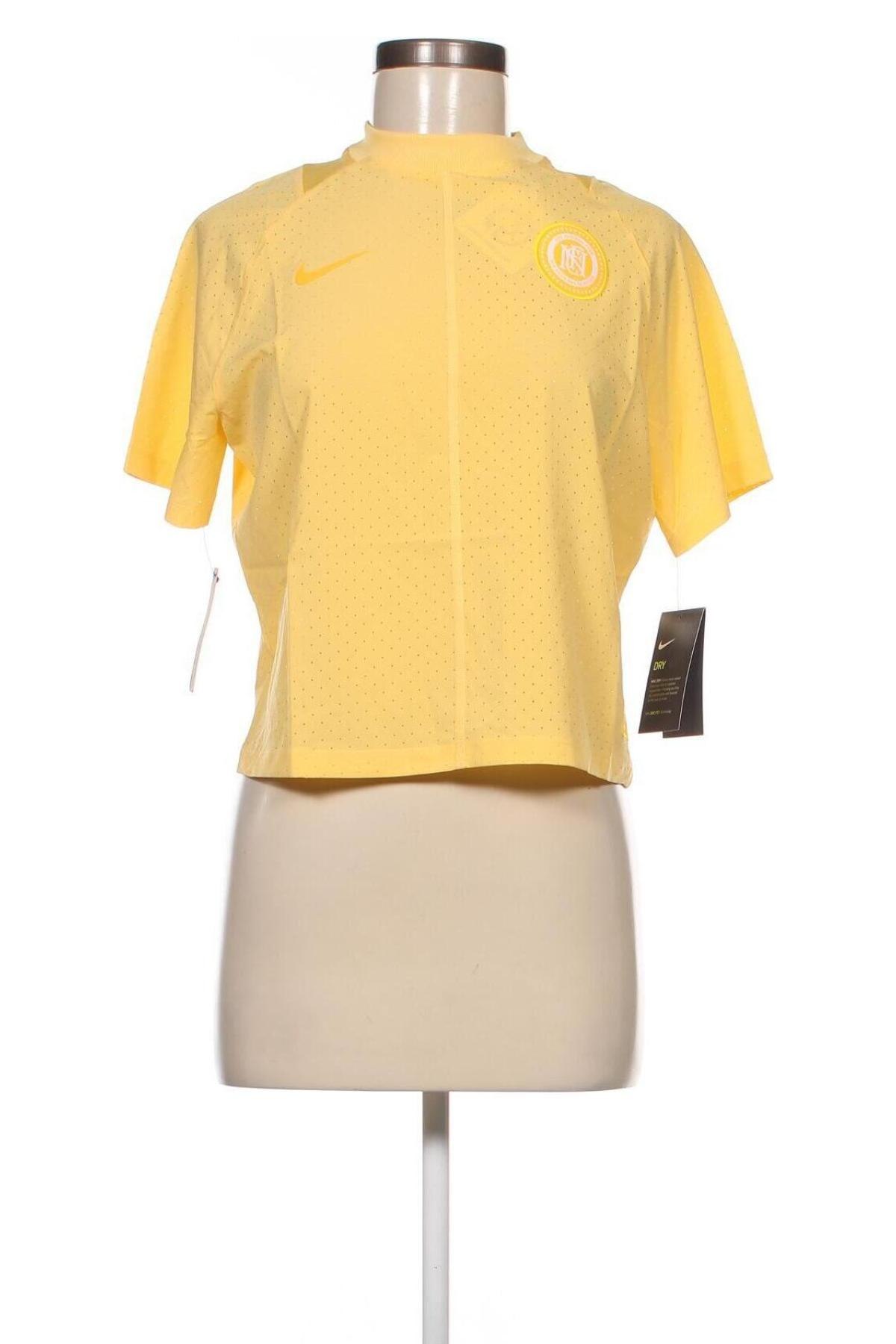Tricou de femei Nike, Mărime S, Culoare Galben, Preț 358,55 Lei