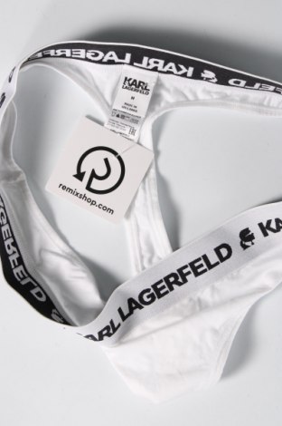Бикини Karl Lagerfeld, Размер M, Цвят Бял, Цена 43,12 лв.