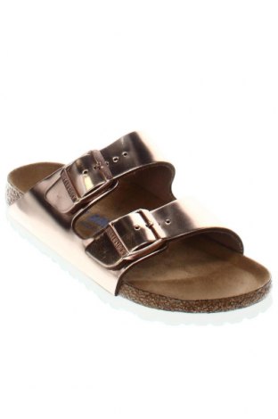 Hausschuhe Birkenstock, Größe 37, Farbe Golden, Preis 96,39 €