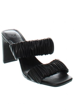 Papuci H&M, Mărime 36, Culoare Negru, Preț 78,26 Lei