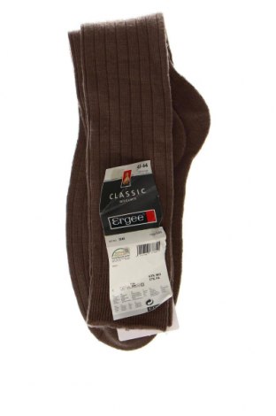 Socken Ergee, Größe L, Farbe Braun, Preis 9,74 €
