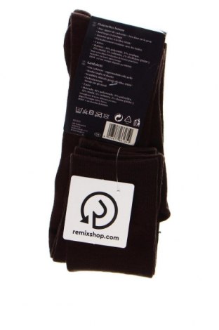 Чорапи Esmara, Размер M, Цвят Кафяв, Цена 6,60 лв.