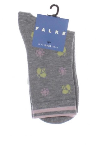 Чорапи Falke, Размер S, Цвят Сив, Цена 25,52 лв.