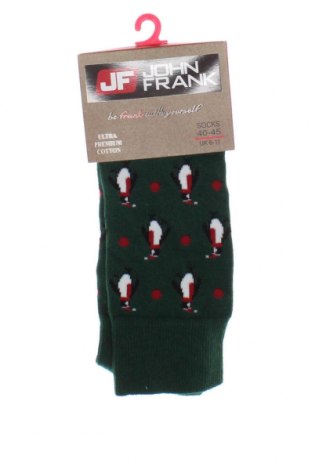 Чорапи John Frank, Размер L, Цвят Зелен, Цена 7,92 лв.