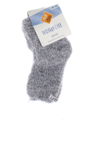 Чорапи Nur Die, Размер L, Цвят Сив, Цена 9,60 лв.