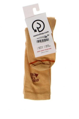 Socken Zara, Größe S, Farbe Gelb, Preis 9,20 €