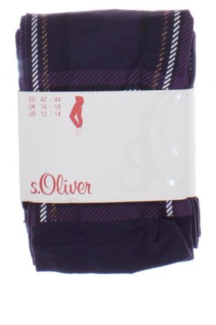 Чорапогащник - клин S.Oliver, Размер L, Цвят Лилав, Цена 32,00 лв.