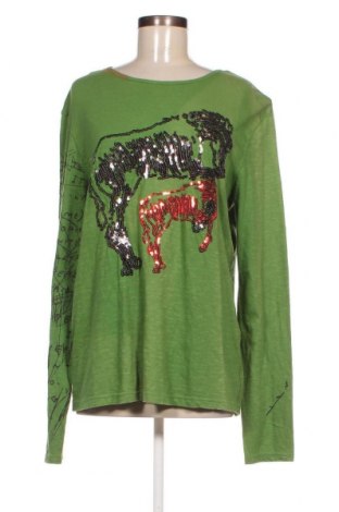 Дамска блуза, Размер L, Цвят Зелен, Цена 18,53 лв.
