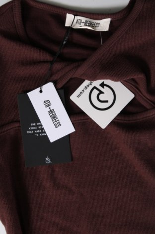 Γυναικεία μπλούζα-Κορμάκι 4th & Reckless, Μέγεθος S, Χρώμα Καφέ, Τιμή 6,68 €