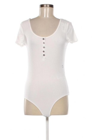 Дамска блуза - боди Hollister, Размер L, Цвят Бял, Цена 14,40 лв.