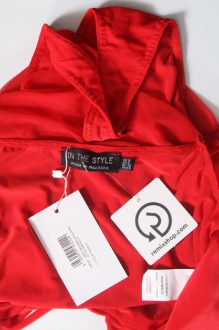 Дамска блуза - боди In the style, Размер S, Цвят Червен, Цена 10,85 лв.