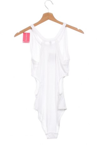 Γυναικεία μπλούζα-Κορμάκι Passion, Μέγεθος S, Χρώμα Λευκό, Τιμή 5,84 €