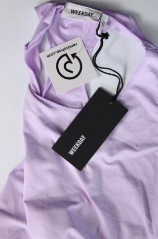 Γυναικεία μπλούζα-Κορμάκι Weekday, Μέγεθος M, Χρώμα Βιολετί, Τιμή 5,52 €