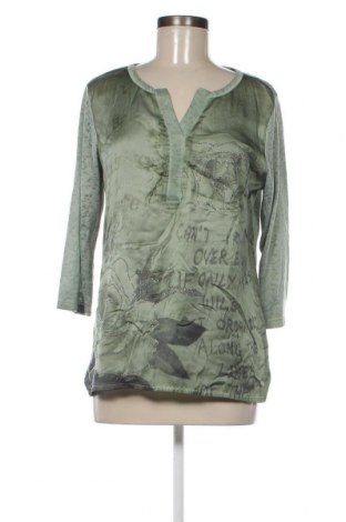 Дамска блуза ALESSA W., Размер S, Цвят Зелен, Цена 6,46 лв.
