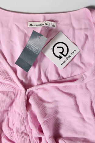 Γυναικεία μπλούζα Abercrombie & Fitch, Μέγεθος L, Χρώμα Ρόζ , Τιμή 16,70 €