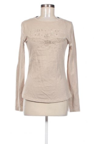 Γυναικεία μπλούζα Aeronautica Militare, Μέγεθος M, Χρώμα  Μπέζ, Τιμή 22,92 €
