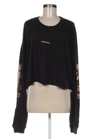 Дамска блуза Afends, Размер XL, Цвят Черен, Цена 37,74 лв.