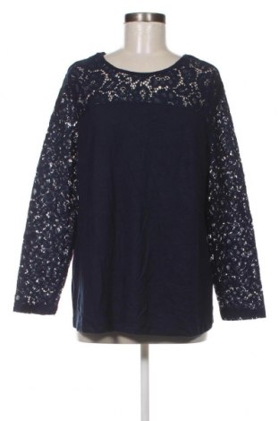 Γυναικεία μπλούζα Alba Moda, Μέγεθος XL, Χρώμα Μπλέ, Τιμή 10,76 €