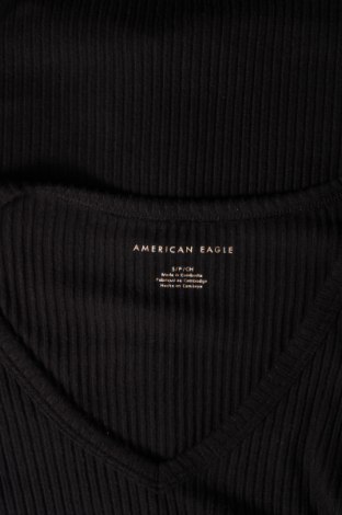Дамска блуза American Eagle, Размер S, Цвят Черен, Цена 14,40 лв.