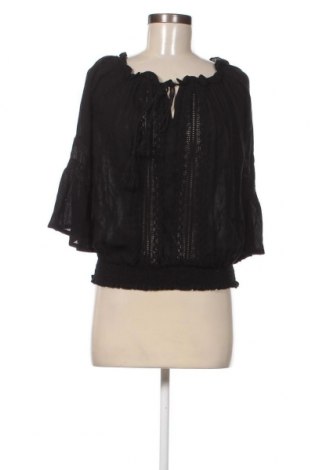 Γυναικεία μπλούζα Amisu, Μέγεθος XS, Χρώμα Μαύρο, Τιμή 5,41 €