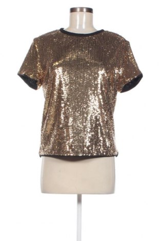 Γυναικεία μπλούζα BOSS, Μέγεθος XS, Χρώμα Χρυσαφί, Τιμή 95,71 €