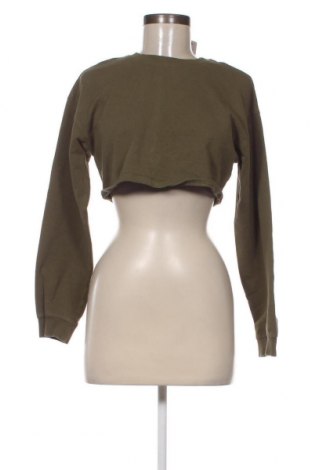 Damen Shirt Bershka, Größe S, Farbe Grün, Preis 3,40 €