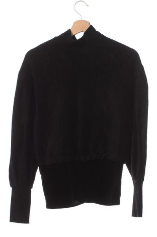 Γυναικεία μπλούζα Bershka, Μέγεθος XS, Χρώμα Μαύρο, Τιμή 2,41 €