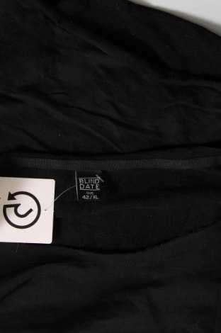 Γυναικεία μπλούζα Blind Date, Μέγεθος XL, Χρώμα Μαύρο, Τιμή 3,17 €
