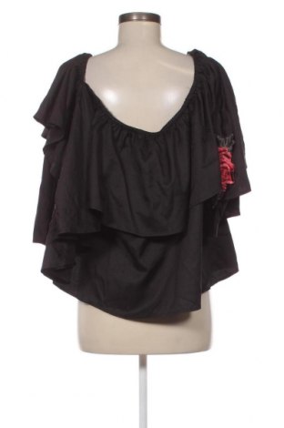 Дамска блуза Boohoo, Размер XXL, Цвят Черен, Цена 23,05 лв.