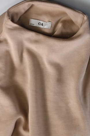 Дамска блуза C&A, Размер L, Цвят Бежов, Цена 6,65 лв.