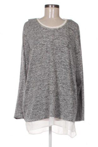 Γυναικεία μπλούζα Canda, Μέγεθος XL, Χρώμα Γκρί, Τιμή 6,35 €