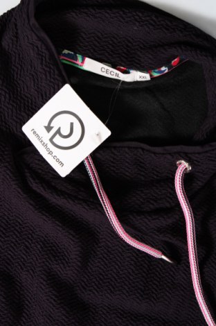 Γυναικεία μπλούζα Cecil, Μέγεθος XXL, Χρώμα Μαύρο, Τιμή 17,88 €