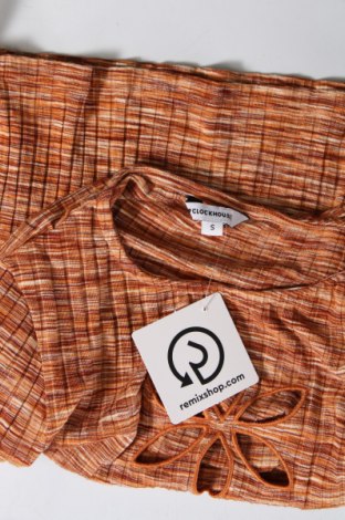 Γυναικεία μπλούζα Clockhouse, Μέγεθος S, Χρώμα Καφέ, Τιμή 1,76 €