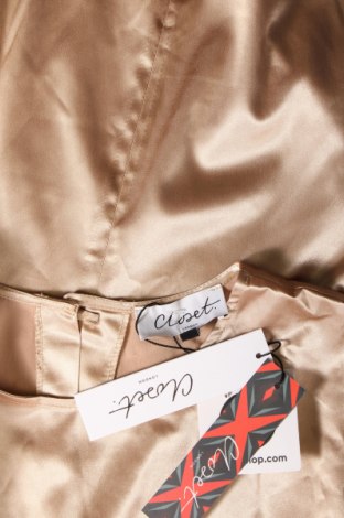 Damen Shirt Closet London, Größe M, Farbe Beige, Preis 42,59 €