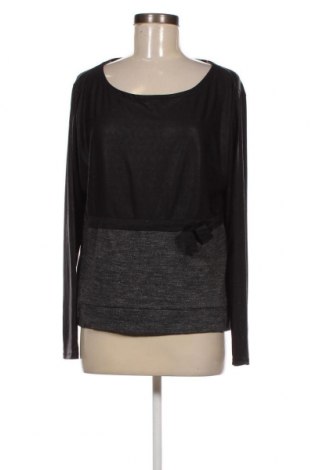 Γυναικεία μπλούζα Comma,, Μέγεθος L, Χρώμα Μαύρο, Τιμή 25,36 €