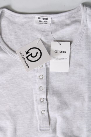 Γυναικεία μπλούζα Cotton On, Μέγεθος XXS, Χρώμα Γκρί, Τιμή 6,55 €