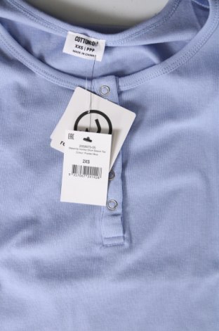 Damen Shirt Cotton On, Größe XXS, Farbe Blau, Preis 5,59 €